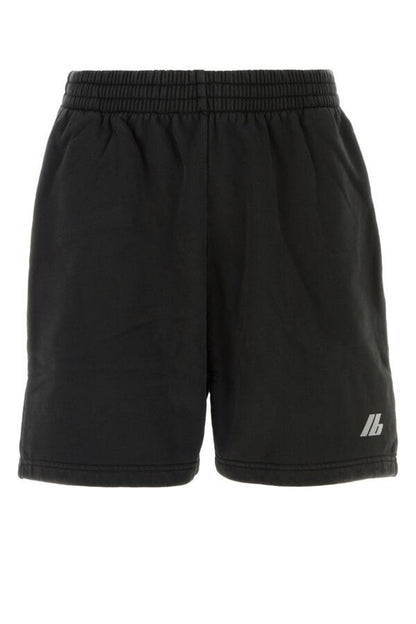 BALENCIAGA | Charcoal cotton bermuda shorts