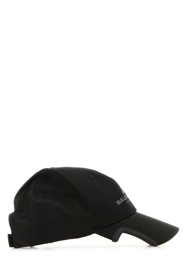 BALENCIAGA | Black polyester baseball cap