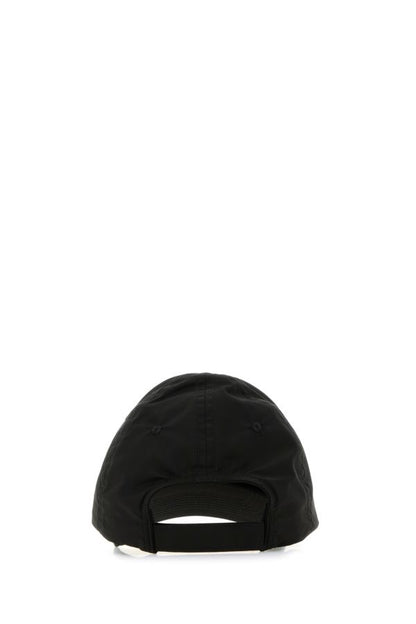 BALENCIAGA | Black polyester baseball cap