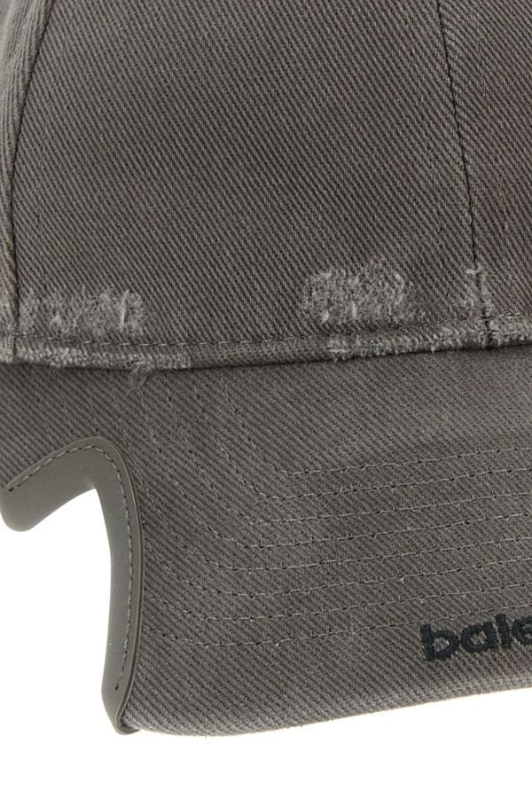 BALENCIAGA | Dark grey drill Balenciaga baseball cap