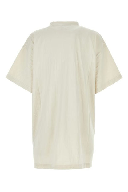 BALENCIAGA | Sand cotton t-shirt