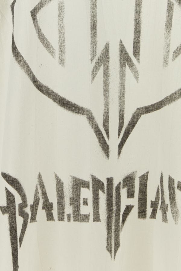 BALENCIAGA | Sand cotton t-shirt