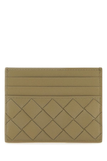 BOTTEGA VENETA | Dove grey nappa leather Intrecciato card holder