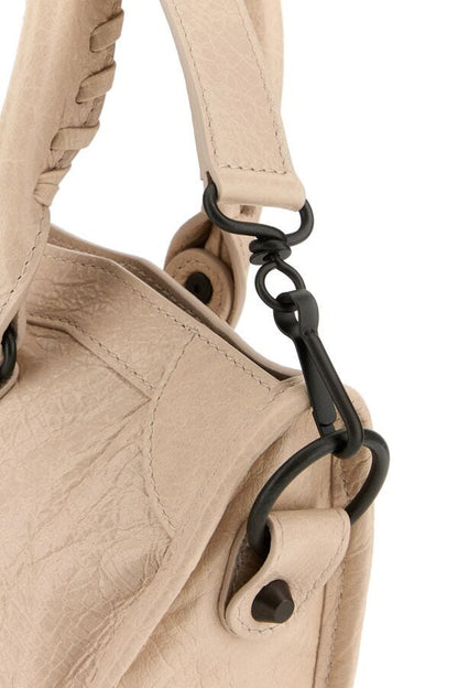 BALENCIAGA | Ivory leather small Le City handbag